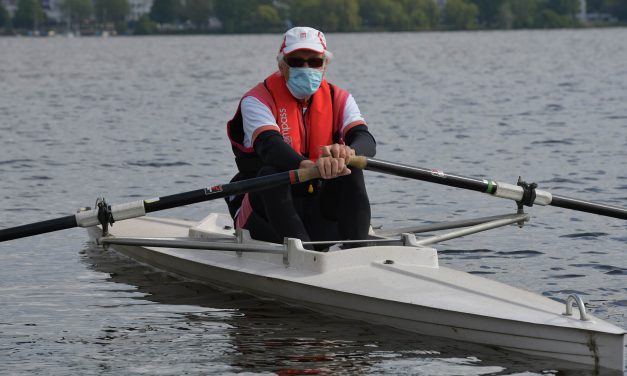 Maskenpflicht im Bootshaus