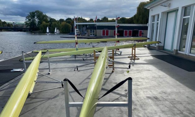 Bootsschaden auf dem Steg