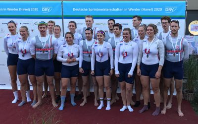 Hamburger RBL-Achter erfolgreich bei den Deutschen Sprintmeisterschaften