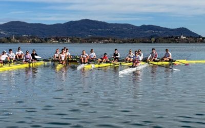 Die ersten Kilometer des Jahres auf dem Wasser – U23-Trainingslager in Erba
