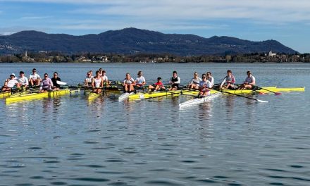 Die ersten Kilometer des Jahres auf dem Wasser – U23-Trainingslager in Erba