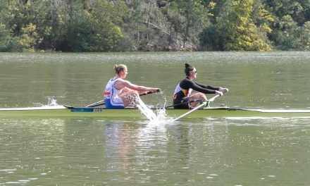 A-Nationalmannschaft: Zweierbildung auf dem Lago Azul