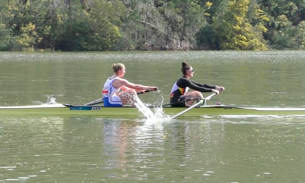 A-Nationalmannschaft: Zweierbildung auf dem Lago Azul